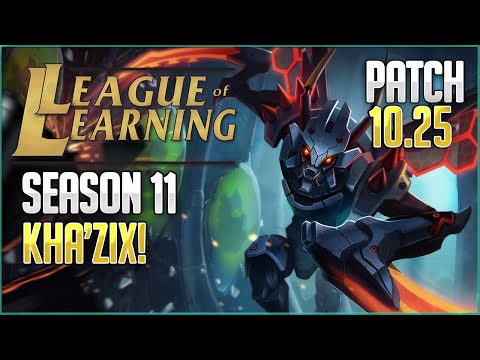 [ENG] HOW TO ONESHOT WITH A KEY - KHAZIX JUNGLE GUIDE - League Of Learning