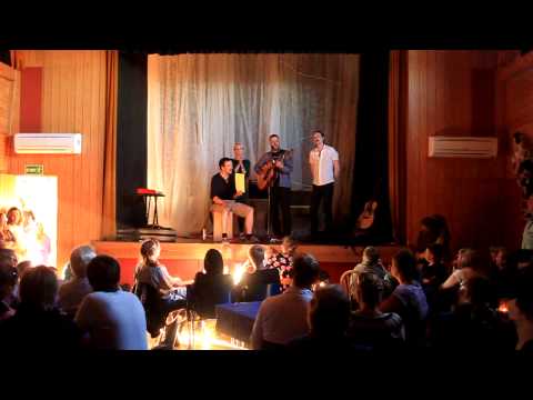 Mugison at Hotel Laugarhóll, with help from Pétur Ben, Lára Rúnars, and Arnar Gislason