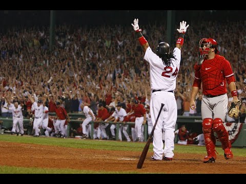Manny Ramirez Pegó un Walk-off HR en la baja de la 9na en el juego 2 de ALDS (10/5/2007)