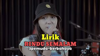 Download lagu LIRIK Lagu Rindu Semalam (By.Ghina nur Akasya)#3pemudaberbahaya #karaoke #cover #kenyedfunjava mp3 Download lagu LIRIK Lagu Rindu Semalam (By.Ghina nur Akasya)#3pemudaberbahaya #karaoke #cover #kenyedfunjava mp3