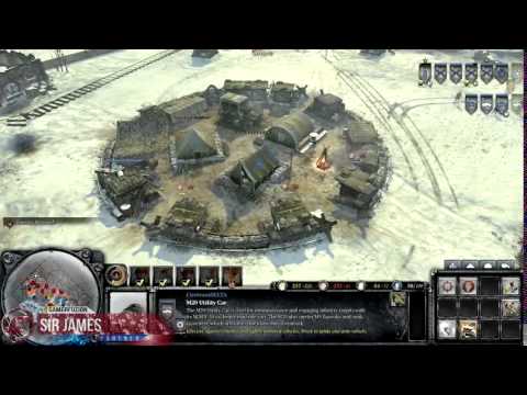 Company of Heroes 2 The Western Front Armies Walkthrough Part 1 Gameplay Lets Play