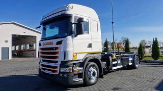 Scania R 360 / 4x2 / EMELŐHORGOS / HIAB XP20S51 / MAX TEHERBÍRÁS: 20 T / MANU