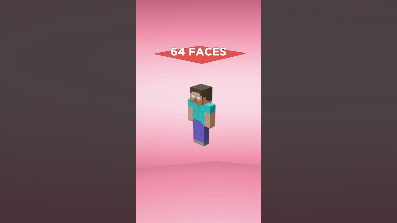 Steve cloth simulation #blender3d #minecraft #clothsimulation