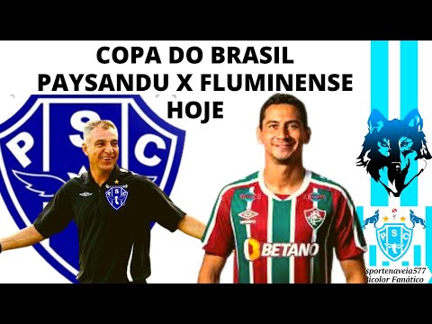 COPA DO BRASIL PAYSANDU X FLUMINENSE 12/04/2023