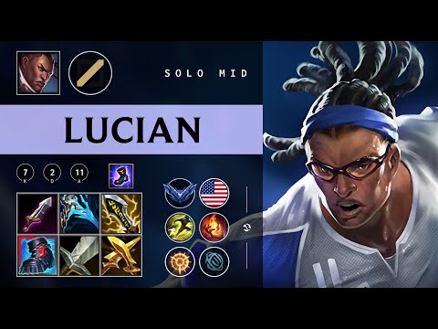 Lucian Mid vs Galio - NA Diamond Patch 26.01