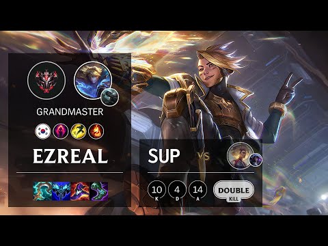 Ezreal Support vs Rell - KR Grandmaster Patch 11.5