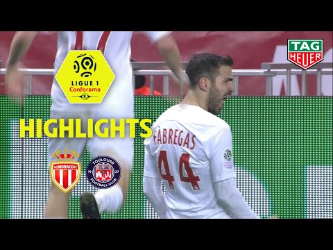 AS Monaco - Toulouse FC ( 2-1 ) - Highlights - (ASM - TFC) / 2018-19