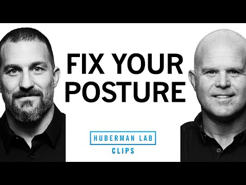 How to Improve Your Posture | Dr. Kelly Starrett & Dr. Andrew Huberman