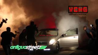 Antigua Streetz Burn Out Competition