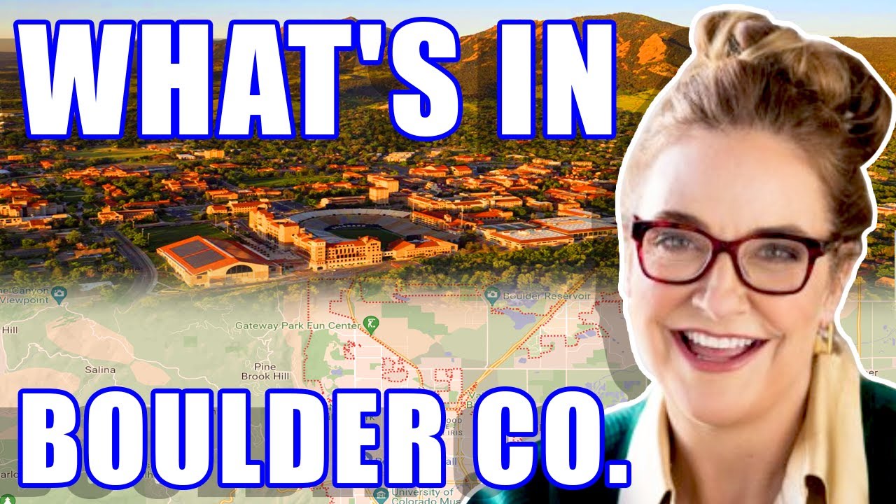 Map Tour of Boulder, Colorado