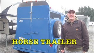 Fixing Up Horse Trailer: LED lights, Safety Chains, Windows