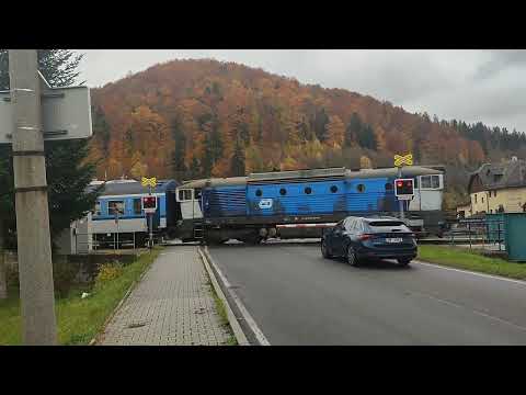 Železniční přejezd Hanušovice  28.10.2025