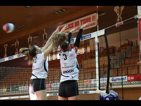 VK ČB vs. Volejbal Plzeň - extraliga kadetek 16.kolo