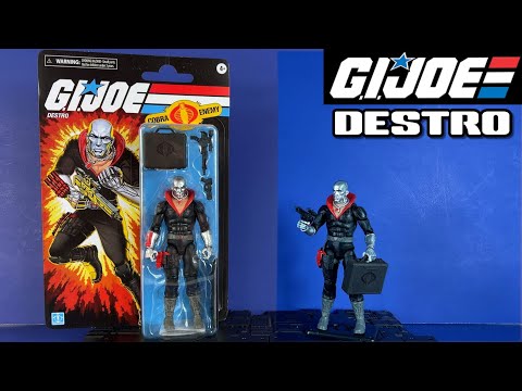 G.I. Joe Classified Retro Cardback Destro Review