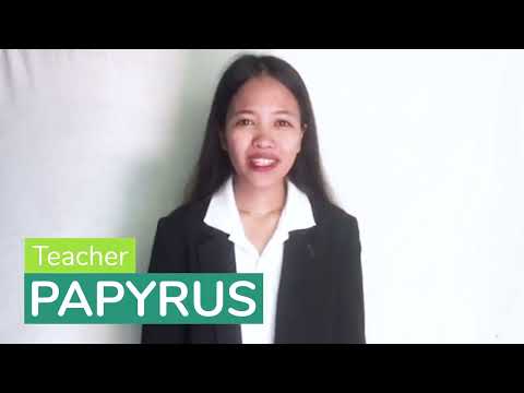 Papyrusのプロフィール動画