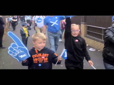 "Short walk to freedom" in Craigmillar, Edinburgh.