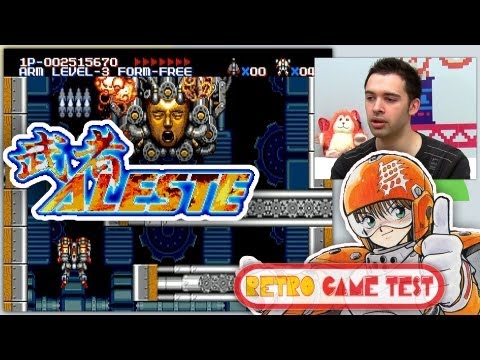 MUSHA Aleste "Mega Drive" Retro Game Test - REVIEW fr vf