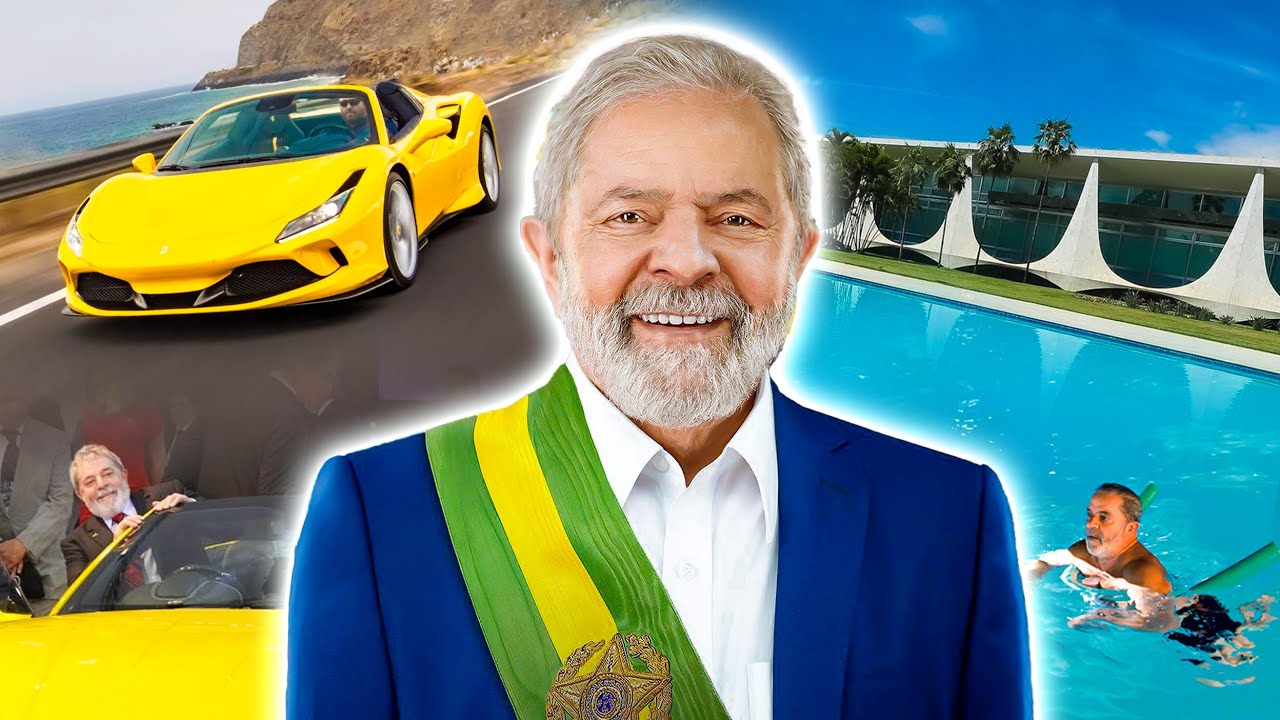 Assim é a vida luxuosa de Lula como Presidente do Brasil (Palácio da Alvorada, salário, jatinho...)