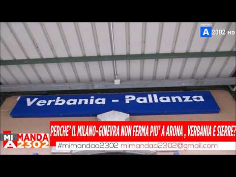 Mi Manda A2302 del 30 luglio - Meno fermate per gli Eurocity Milano-Ginevra