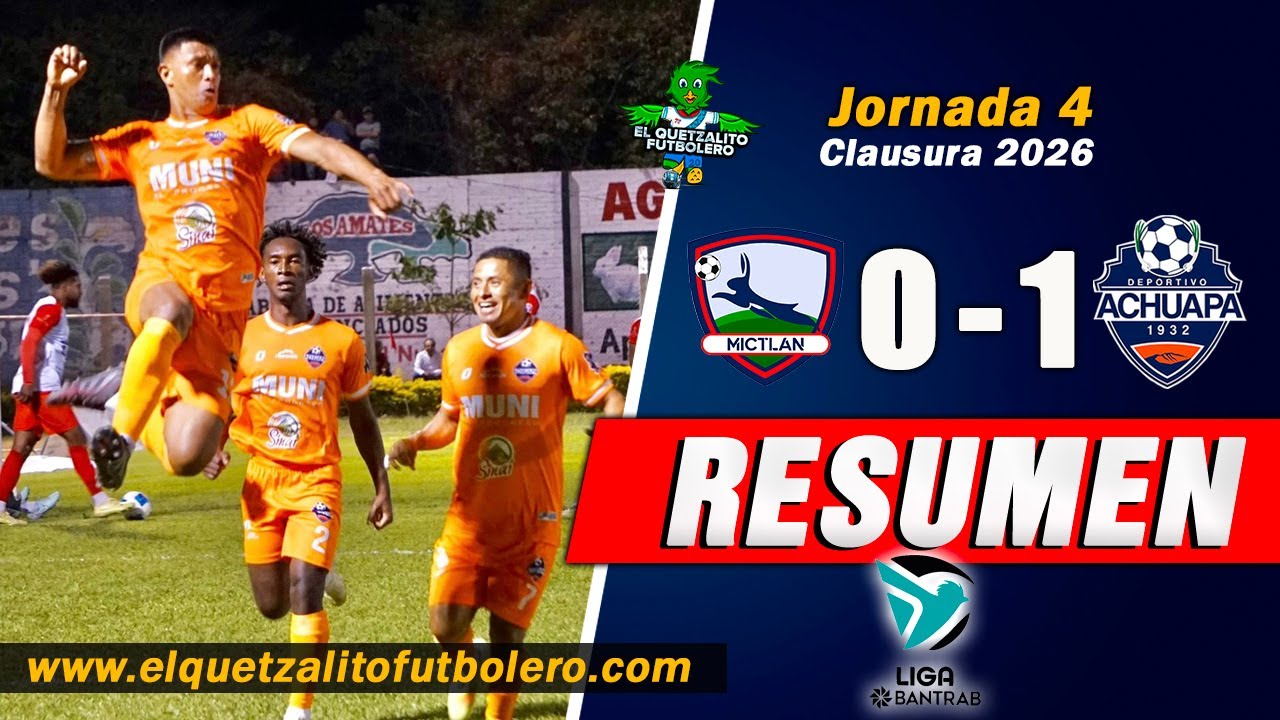 CD Mictlán vs Deportivo Achuapa Highlights