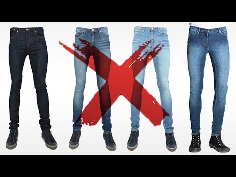 7 Reasons I HATE Skinny Jeans | Why YOU Should Avoid Men's Skinny Jeans