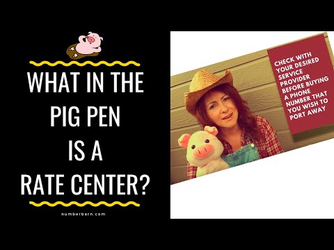 Ask the Pig Webisode #4: Rate Centers