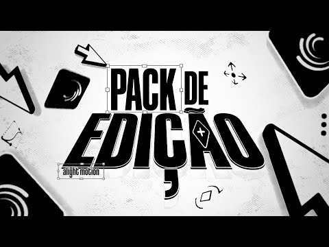 Pack de edição alight motion ( shake, cc, transição, efeitos, overlay, textos )