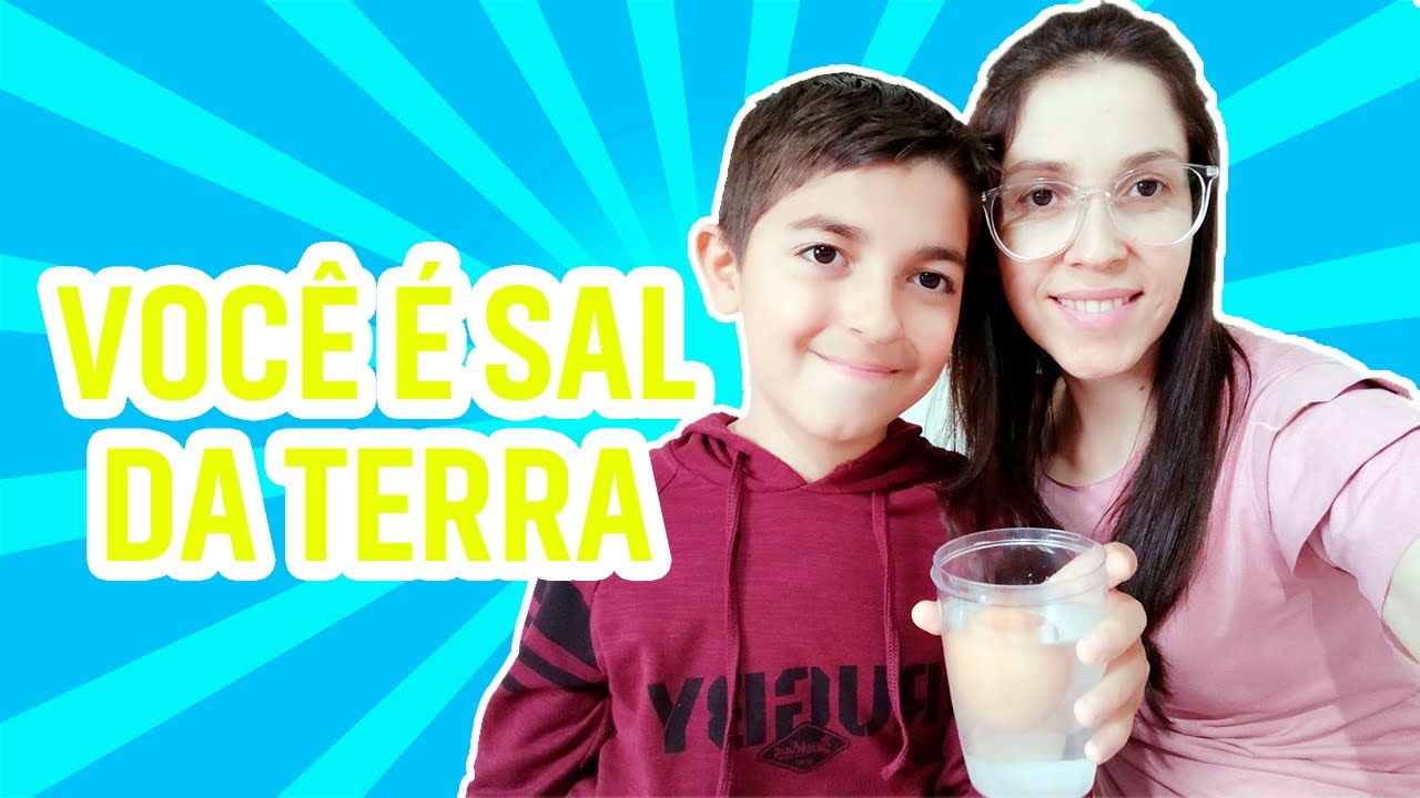 Dinâmica: Sal da Terra - TIA ANA NERI MINISTÉRIO INFANTIL. #dinâmicas #ministérioinfantil #quebra