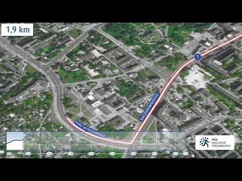 11. PKO Białystok Półmaraton - prezentacja trasy