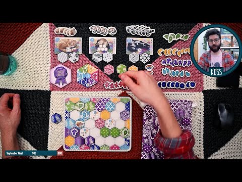 Calico Board Game how to play and playthrough | solo mode