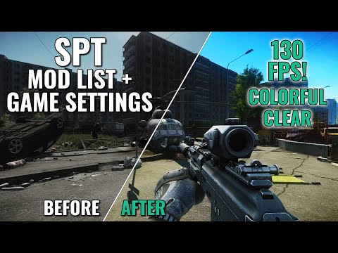 Full SPT Mod List & Game Settings For Ultra Smooth + Fun  Gameplay! | SPT (3.7.1)
