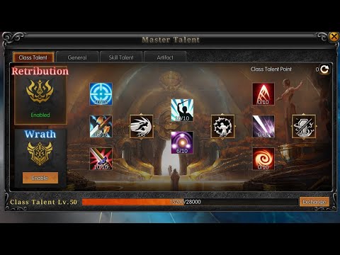 MU Monarch - Grow Lancer Class/General/Skill Talent Guide