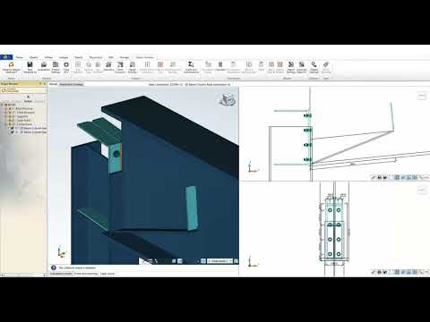 Designing steel connections with Advance Design & IDEA Statica
