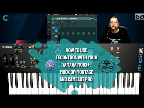 Yamaha MODX+ & Camelot Pro |TeControl  (English with subtitles)