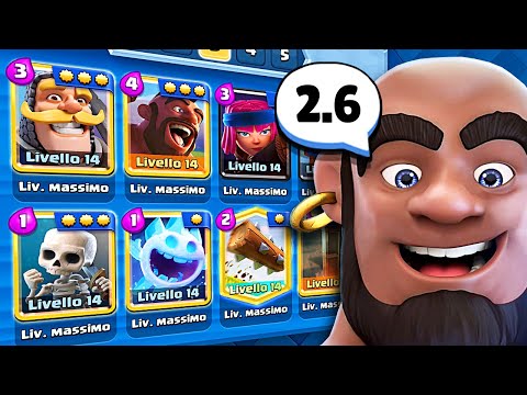 NUOVO DECK 2.6 per LADDER MAXATO! - Clash Royale