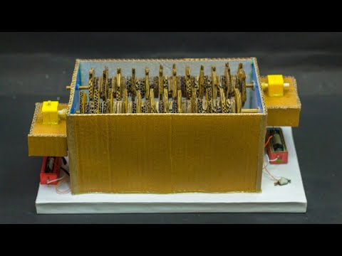 Science Projects | Paper Shredder Working Model
