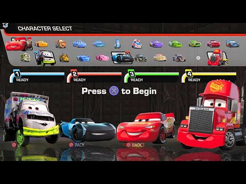 Cars 3 driven to win arabalar 3 kupa yarışları #cars #cars3driventowin #mack #jacksonstorm #drdamage