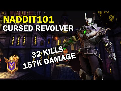 32 Kills 157K Damage Naddit101 Androxus Paladins Competitive (Grandmaster) CURSED REVOLVER