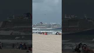 CARNIVAL MARDI GRAS #carnivalcruise #cocoabeach #carnivalmardigras #saturday #beachvibes #florida