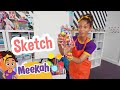 NEW Meekah Has Fun With Fashion At Playday Educational Videos Blippi And Meekah Kids TV