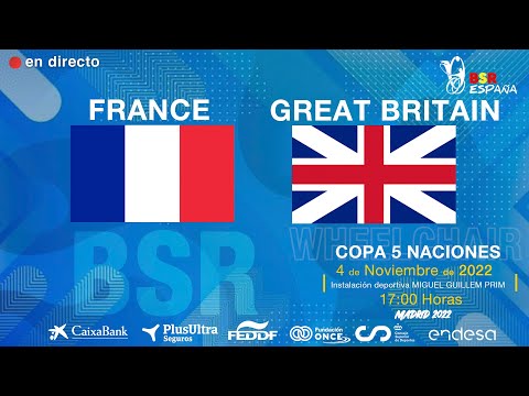 5 Nations Cup Madrid 2022 | Partido 2 | Francia - Gran Bretaña