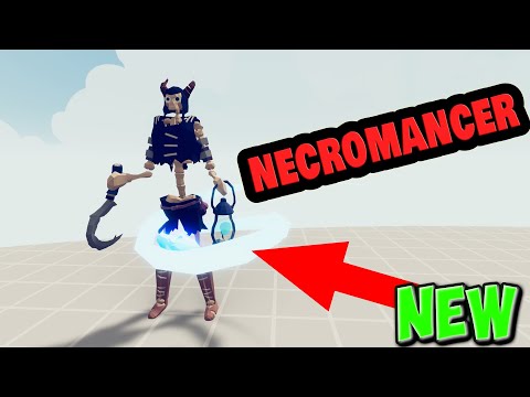 New Secret Unit Necromancer vs Every Faction- TABS Unit Creator Update