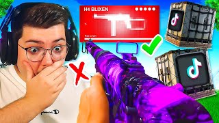 TikTok M'IMPOSE des CLASSES (surpuissantes?) sur WARZONE !! #1 (je contrôle rien)