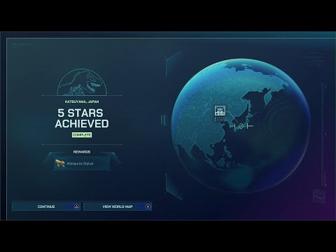 Jurassic World Evolution 3 Campaign Pt25: 5* at Katsuyama Japan (PS5)
