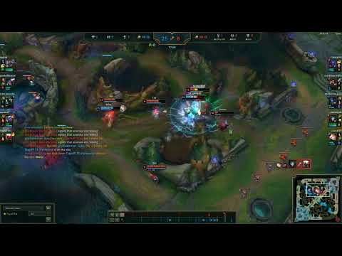 Sylas/Lux ult kills at the beginning, middle and end of the laser