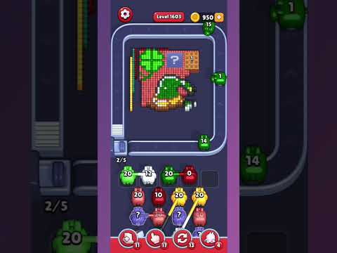 Walkthrough de Pixel Flow Nivel 1603