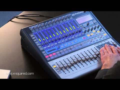 Presonus StudioLive 16.0.2 Mixer Overview | UniqueSquared.com