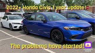 2022 Honda Civic common problems