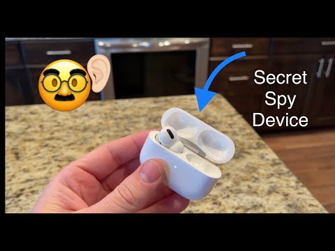 Spy on people with your Air Pods 🎧 Listen in and monitor with iPhone