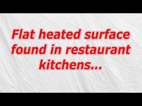 download lagu mp3 mp4 Flat Heated Surface Found In Restaurant Kitchen, download lagu Flat Heated Surface Found In Restaurant Kitchen gratis, unduh video klip Flat Heated Surface Found In Restaurant Kitchen